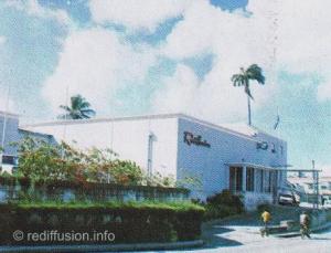 The old Rediffusion Barbados building in Bridgetown, now StarCom Network.